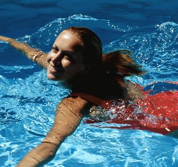 Woman swimming woman swimming